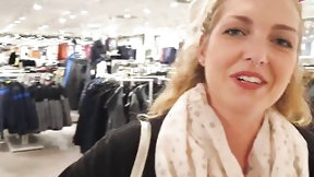 dressing room video: 3SOME CUM WALK IN SHOPPING CENTER AFTER Changing room