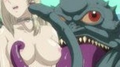 hentai monster video: Hentai girl gets electric shocks and fucked by monster frog