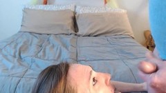 snowballing video: Fucking Pregnant Wife With Facial And Creampie Daddy Eats Creamed Pussy