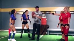 football video: Four Hot Pornstars in The Brazzers Halftime Show II