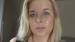 czech beauty video: POV amateur homemade with young perky titted blonde Nikky Dream