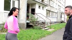 ethnic video: Czech gypsy whore gets fucked for money and she enjoys it