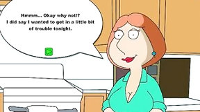 cartoon video: Griffin - Lois Griffin Getting In Trouble Sex Toon