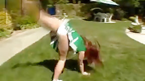 cheerleader video: All these women are dumb part 1