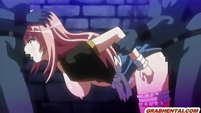 hentai bondage video: Bondage hentai Princess with bigtits gets fingered and licked her pussy