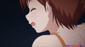 anime video: Small Teen Knows How To Give Boobjob