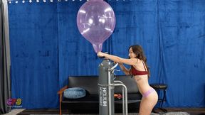 balloon video: Renee Pops More Balloons on the Helium Tank 4K (3840x2160)