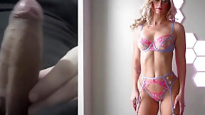 fitness video: React: Nerdy Fitness Girl In A Sexy Lingerie Try On