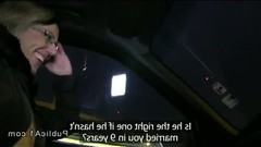 stranger video: Dude fucks stranger milf in a trunk of his car
