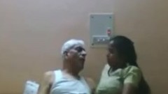 indian amateur video: Horny grandpa from India