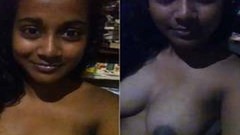 desi video: Cute indian hot college girl showing her boobs hot