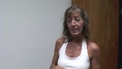 gilf video: Amateur granny gets invaded in her asshole