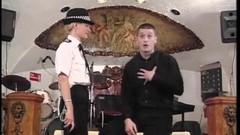 police woman video: british police woman spanked