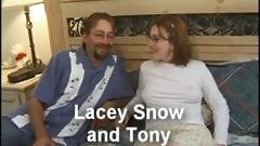 redneck video: Lacey Snow is a sucker for creampies