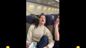 prank video: Pranking Girl on Plane - Playful Sex