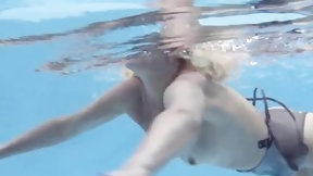 underwater video: Swimming pool mother i'd like to fuck Russian erotics Emily Ross