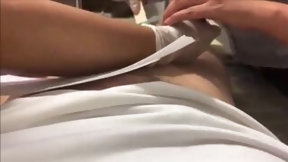 wax video: RARE CONTENT: Real Happy Ending 4 Hands Massage and Fucking the Masseuse: ILoveAsianMassages dot com