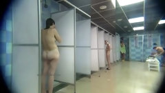 shower video: Public shower rooms hidden cam