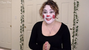 clown video: Doing your clown makeup