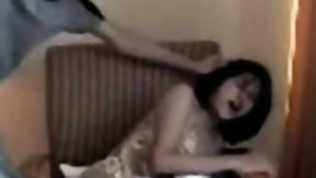 asian spanked video: Asian wife gets viciously spanked by her angry hubby