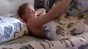 caught masturbating video: Stepdad caught wanking gets a bonus !