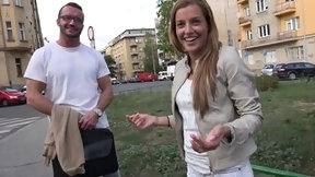 czech in public video: Twins fuck and pee on a married guy