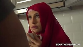 arab money video: Sexy muslim girl spreads for cash