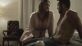 asian and indian video: Mama boy learning brutal sex from his Huge breasts cougar