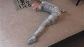mummification video: Kaylia first full mummification challenge