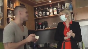 czech hot mom video: horny guy seductes blonde executor
