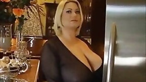 buttfucking video: Samantha 38GG Charming housewife