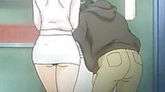 anime video: Hard hentai fuck ending up with cum shot