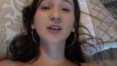 tight pussy video: You cum into Carmen Rae's tight pussy (POV Style)