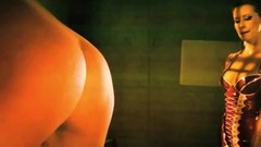 lesbian bdsm video: Kinky girls enjoy some hardcore BDSM