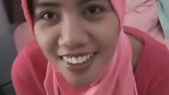 arab and white video: Malaysian amateur wife in a home made sex video