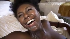 hard fuck video: Black Girl Fucked Hard Until She Squirts And Takes His Load