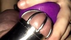 cage video: Forced orgasm in chastity
