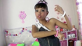 : Even living dolls like to ride the Sybian - AsianSybian
