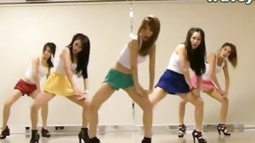 korean babe video: Waveya korean dance team