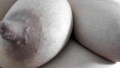 big nipples video: Thick fat big nipples on big natural tits