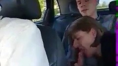 amateur blowjob video: Hot Aunt Public Car Blowjob