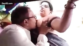 indian boobs video: Aunty boobs sucked by tailor in tailor shop