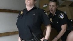 police video: BLACK PATROL - Thug gets Busted by MILF Cops and Punished with Sex