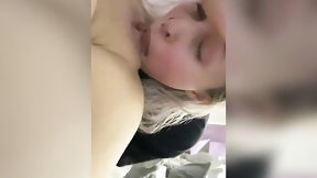 amateur lesbian video: mommy’s little slut makes her cum - 18yo old sucking at its best