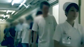 japanese nurse video: Japanese hospital nurse fucks 2