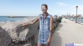 public video: Beauty MILF Cheyenne loves public anal sex