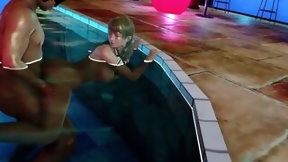 underwater video: 3D Hentai Pool Under Water Sex Game Animation
