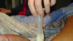 condom video: Bedside Nurse: Condom Cum Extraction