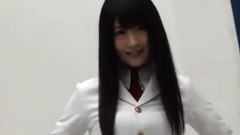 japanese softcore video: Gal in school uniform outdoor sex