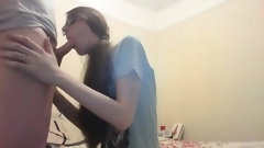 sissy video: Nerdy teen fucks his sissy cd sister